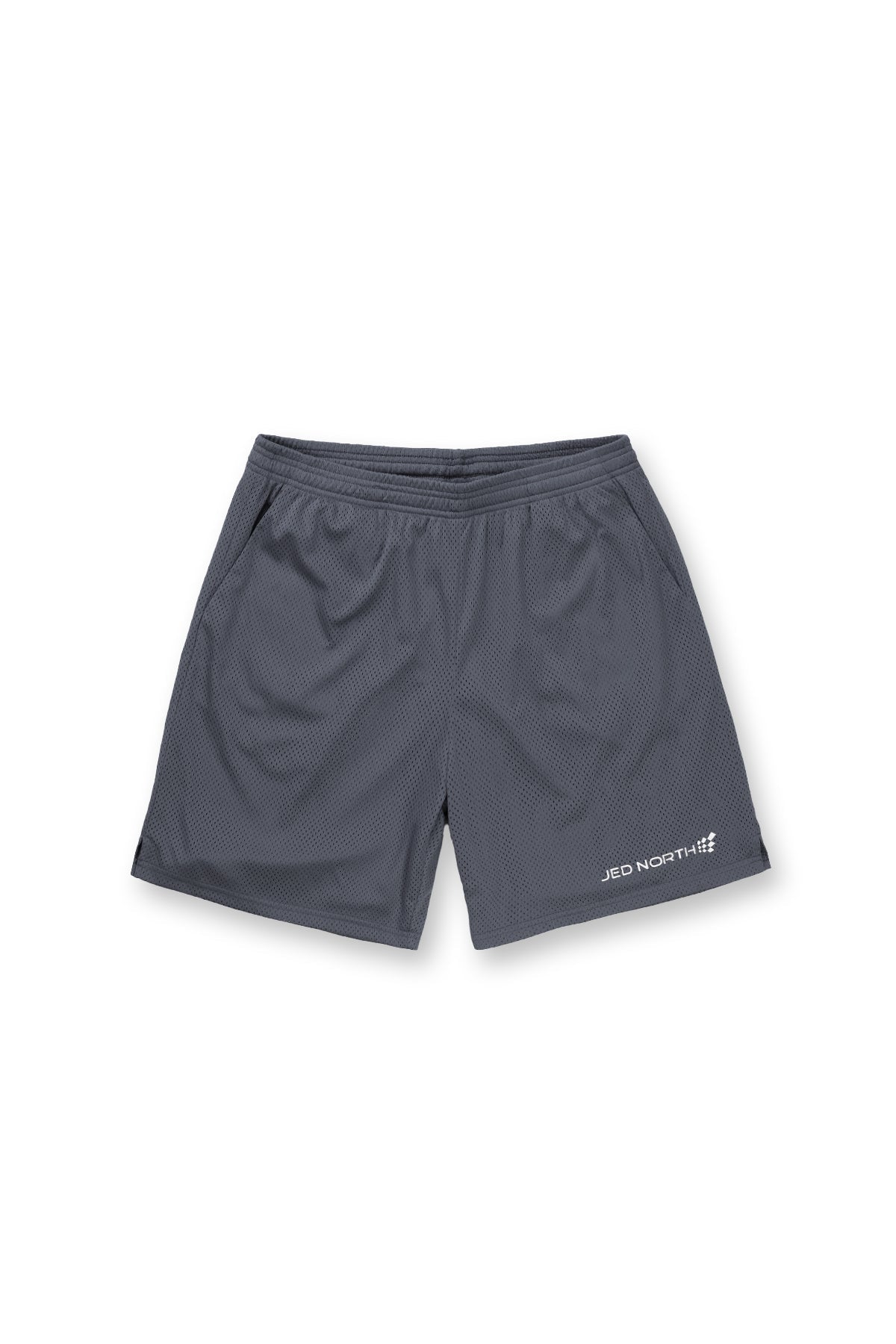 11" Double Layer Mesh Basketball Shorts - Storm Gray