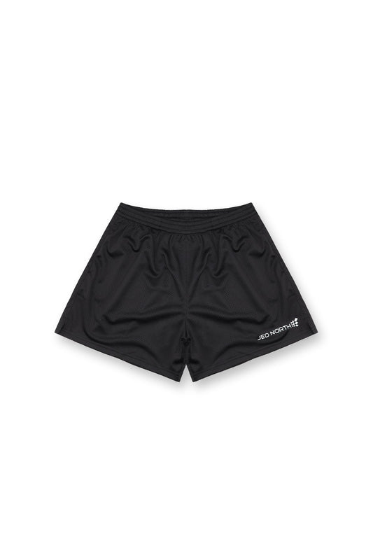 5" Double Layer Mesh Basketball Shorts - Black