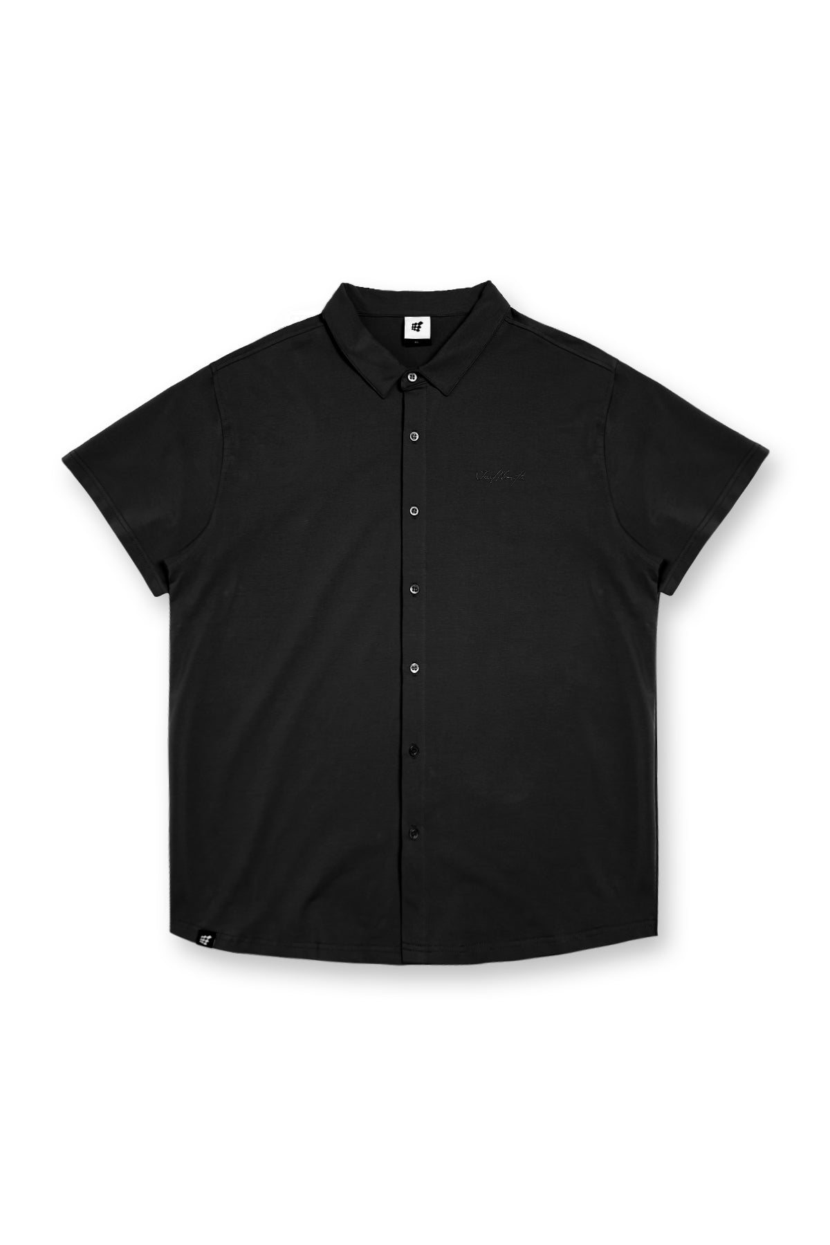 Flex Premium Stretch Button-Up Shirt - Onyx Black