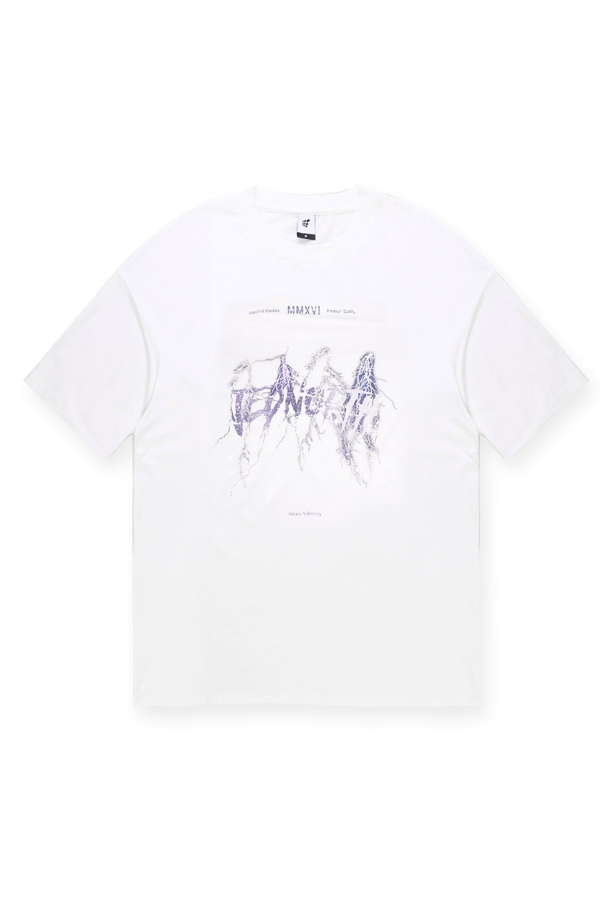 Vintage Oversized T-Shirt - Electric Logo