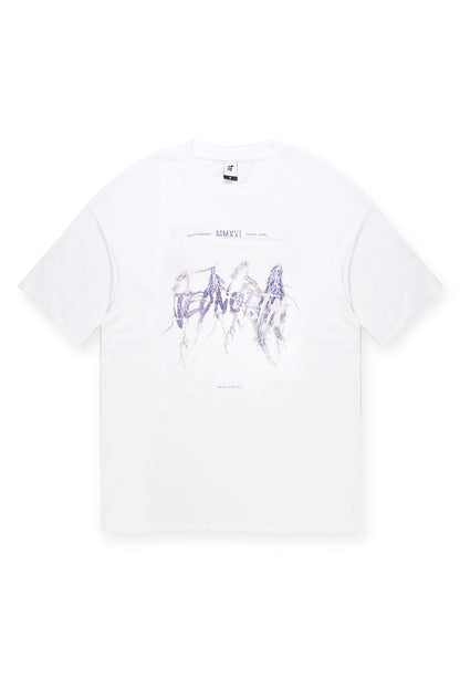 Vintage Oversized T-Shirt - Electric Logo