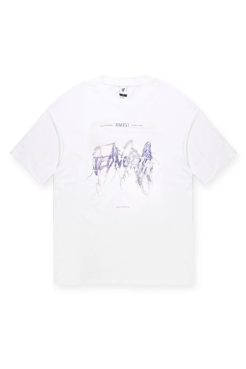 Vintage Oversized T-Shirt - Electric Logo