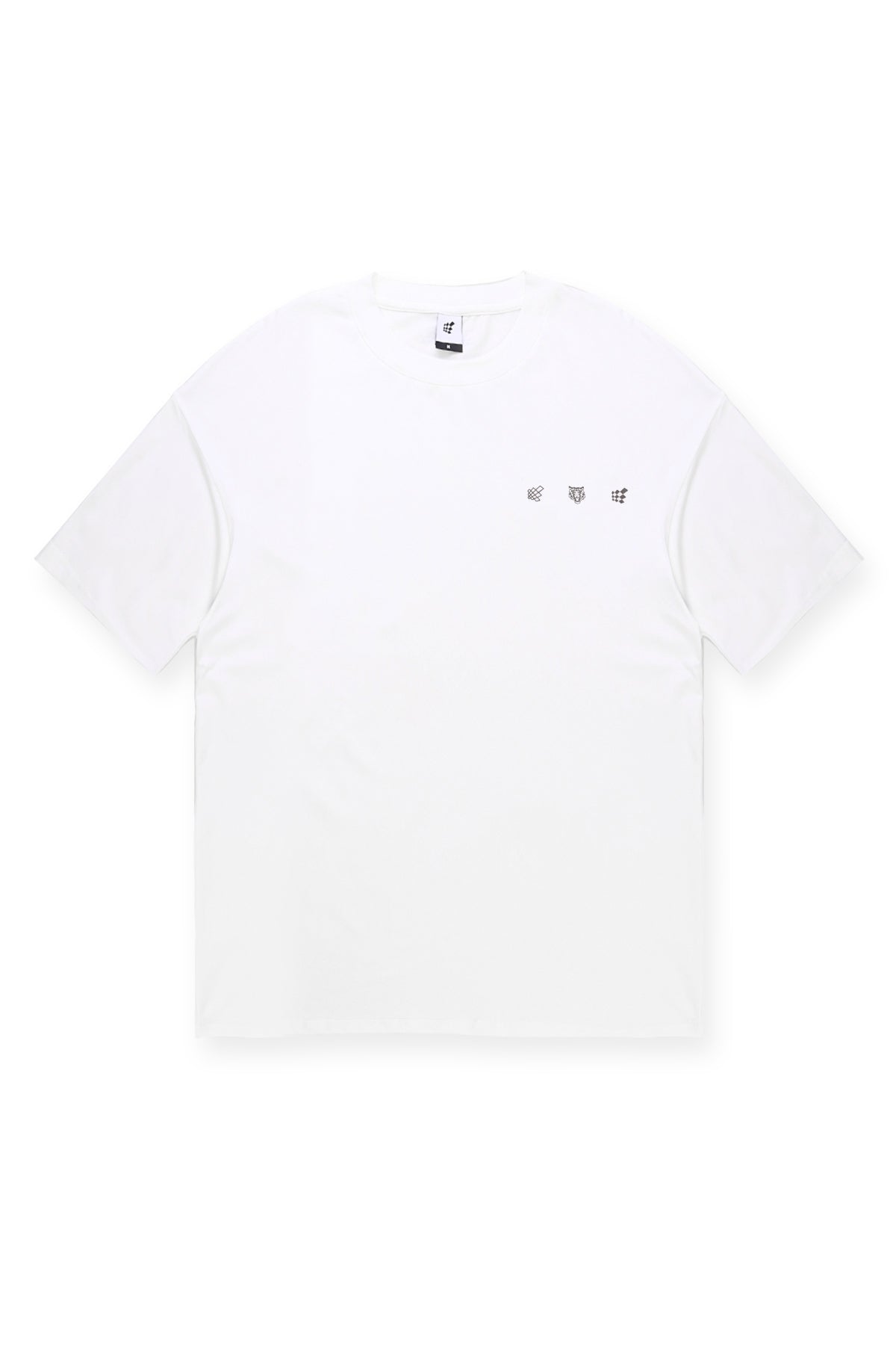 Vintage Oversized T-Shirt - Ring of Fire White