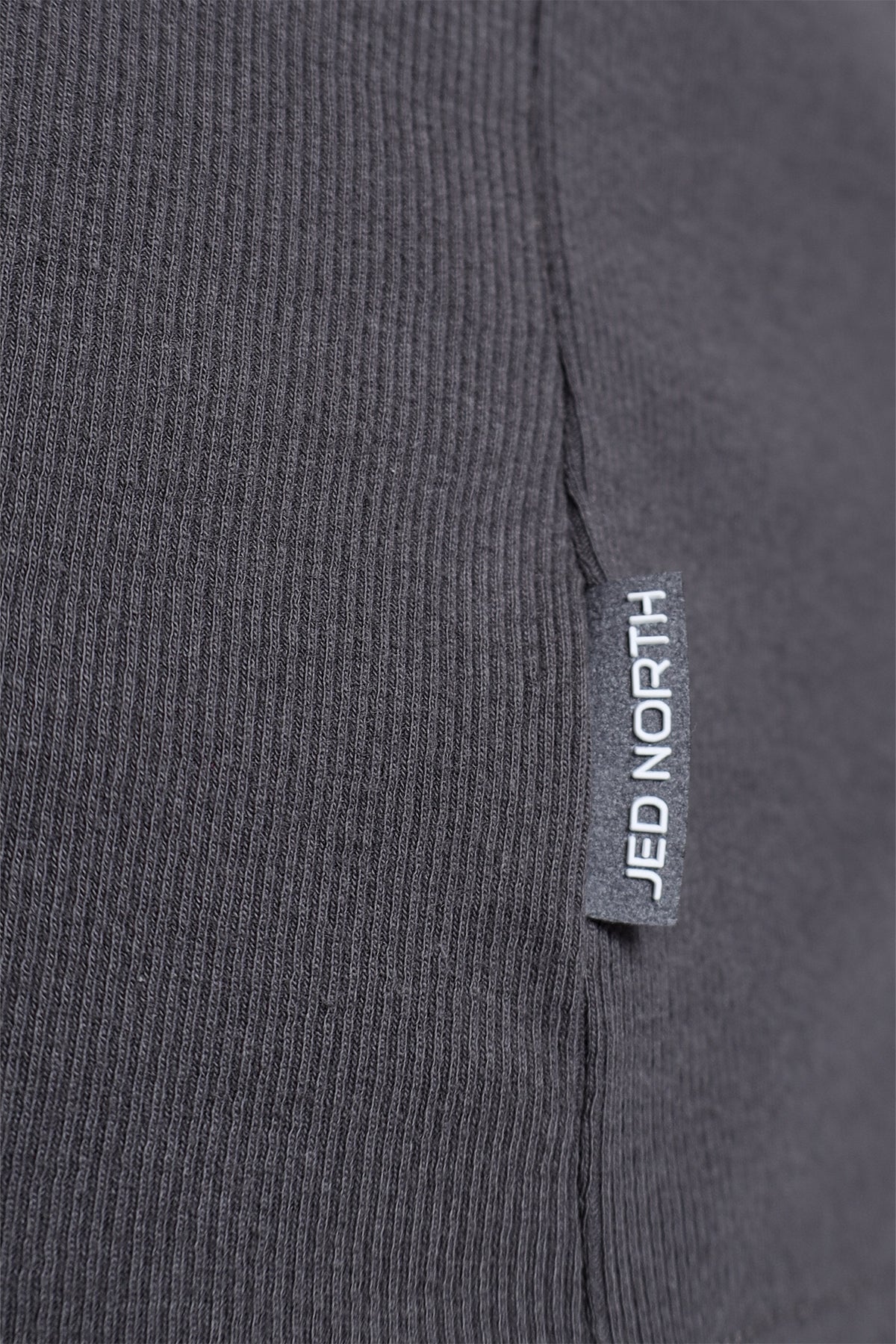 Ribbed Muscle Tank Top - Dark Gray