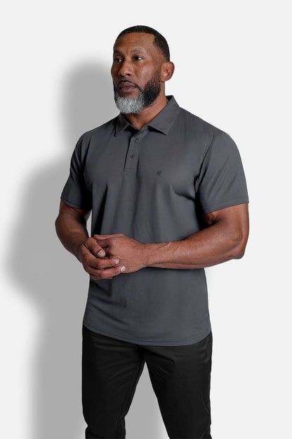 Fast-Dry Polo T-Shirt - Dark Gray
