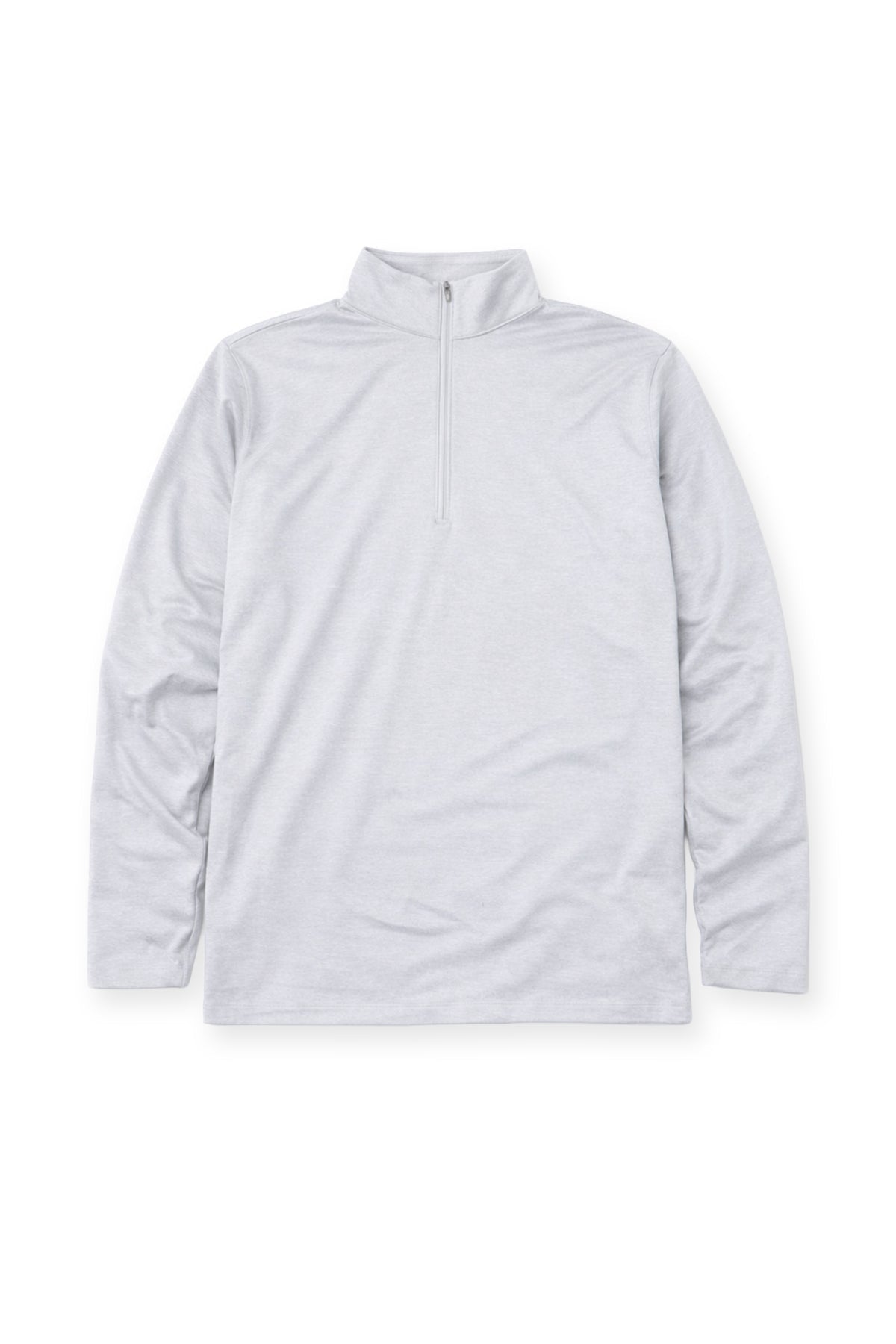 Quarter-Zip Training Long Sleeve - Heather Gray