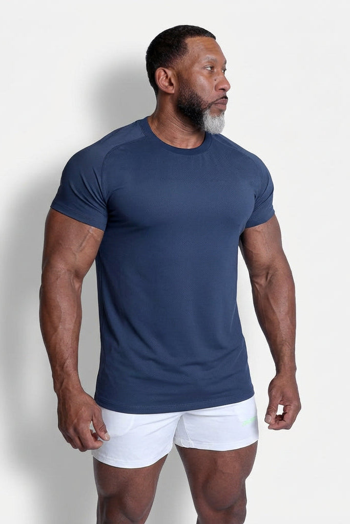 Premium Training Tee - Navy